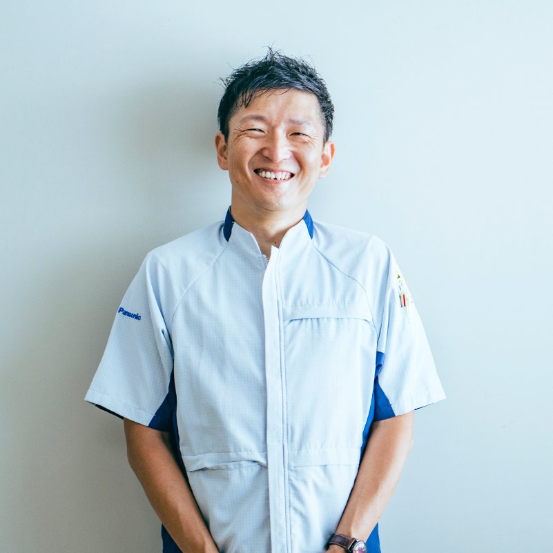 入川氏のプロフィール写真 | Make New Magazine「未来の定番」をつくるために、パナソニックのリアルな姿を伝えるメディア