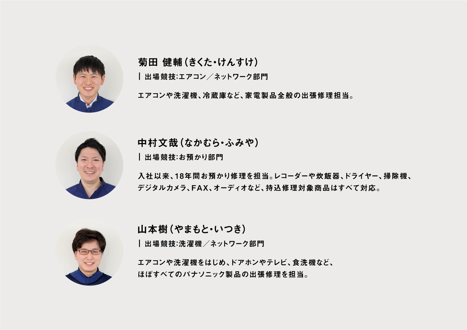 選手プロフィール | Make New Magazine「未来の定番」をつくるために、パナソニックのリアルな姿を伝えるメディア