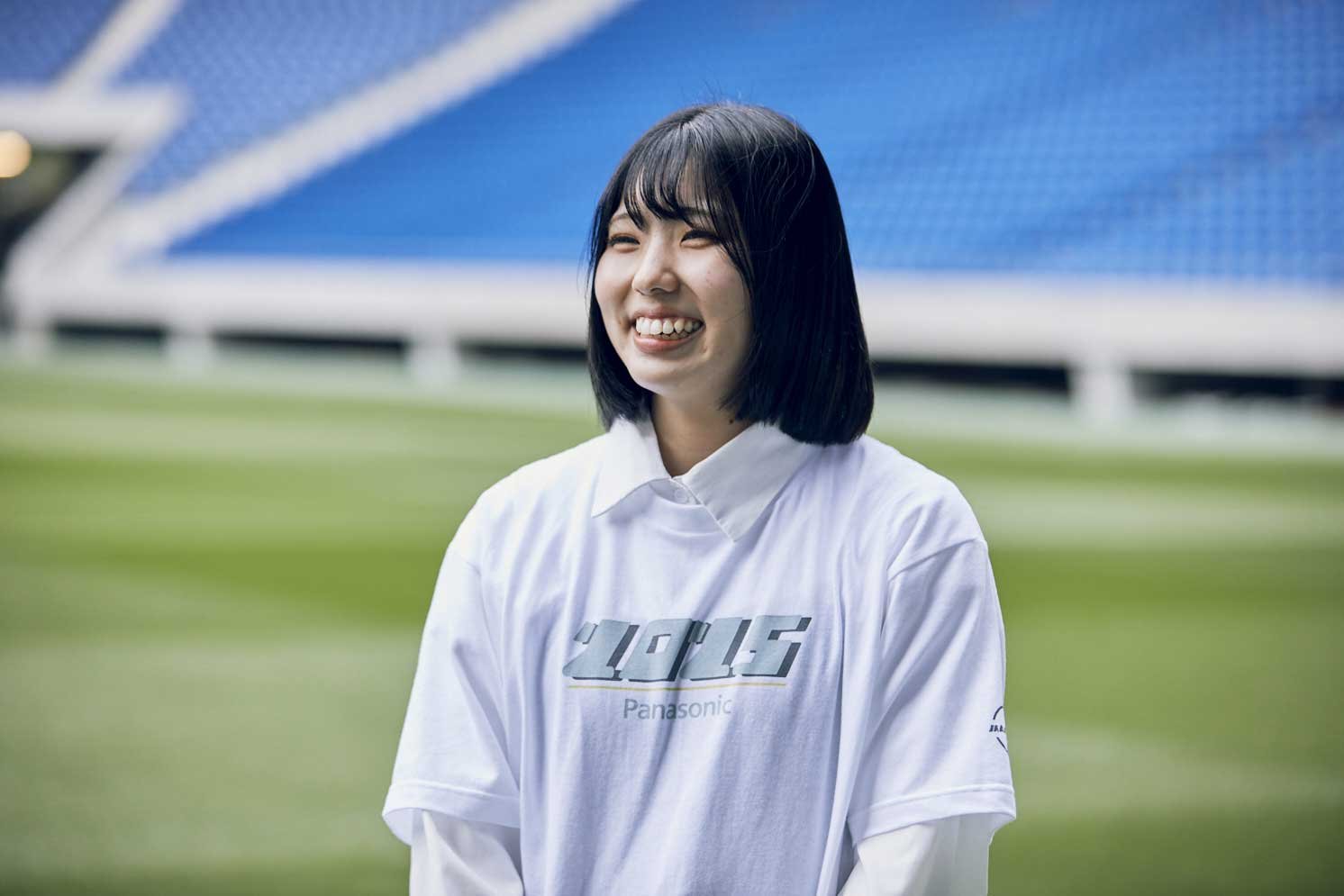 Tシャツの制作に携わった五十嵐さん | Make New Magazine「未来の定番」をつくるために、パナソニックのリアルな姿を伝えるメディア