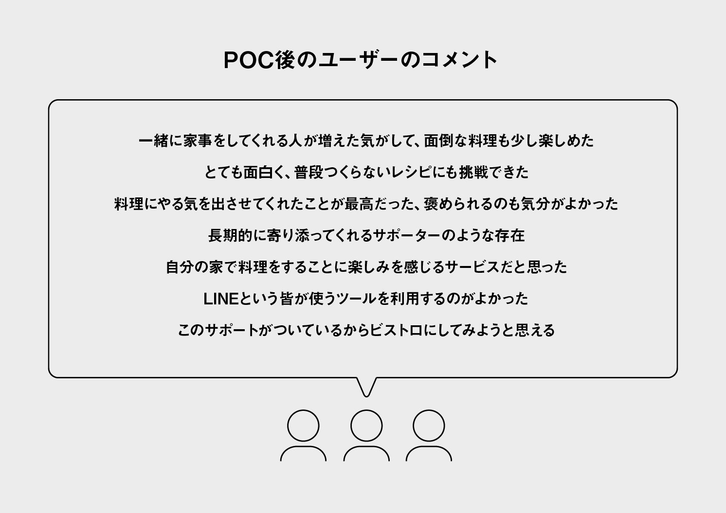 POC後のユーザーのコメント | Make New Magazine「未来の定番」をつくるために、パナソニックのリアルな姿を伝えるメディア