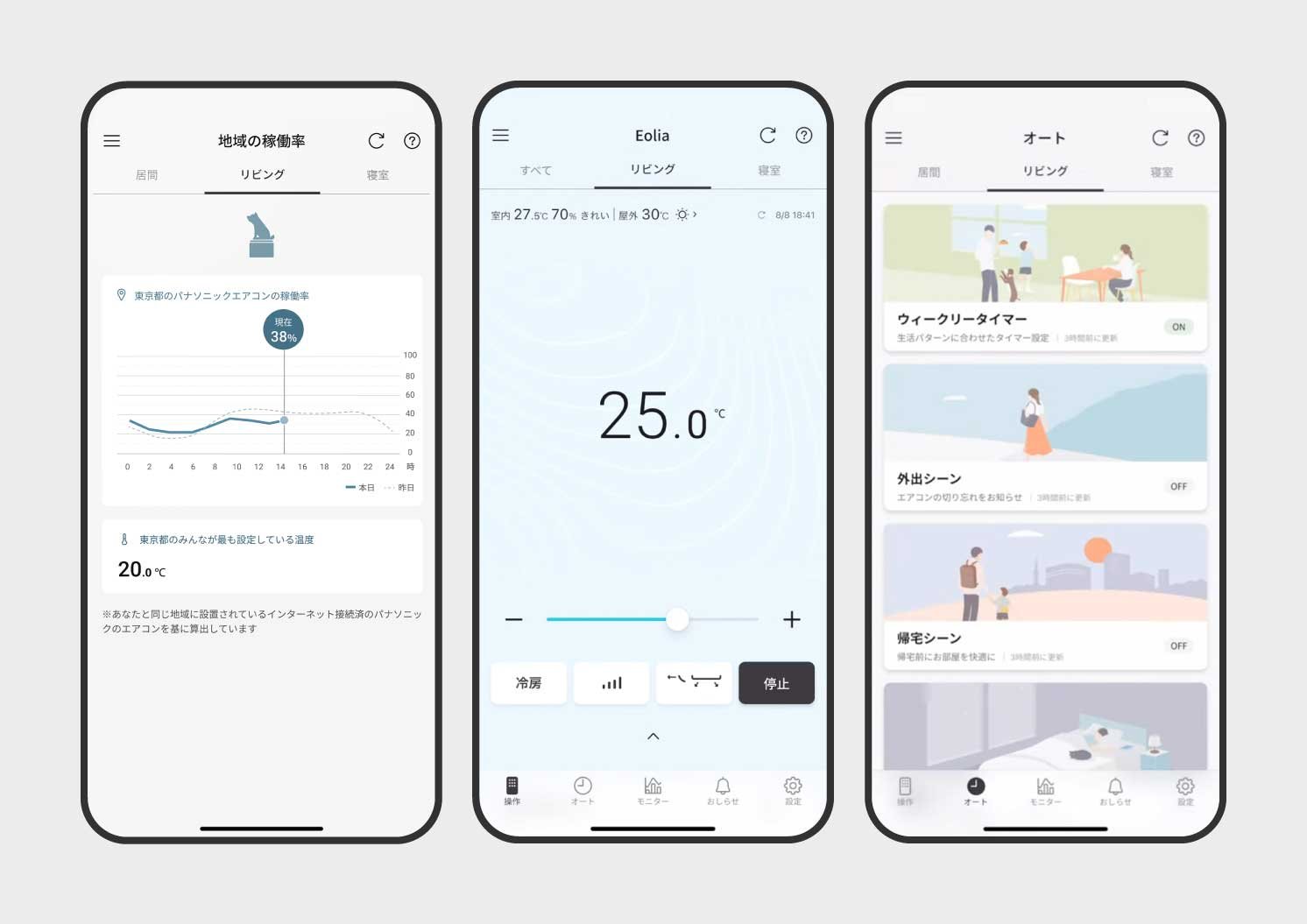 エオリア アプリのアプリ画面 | Make New Magazine「未来の定番」をつくるために、パナソニックのリアルな姿を伝えるメディア