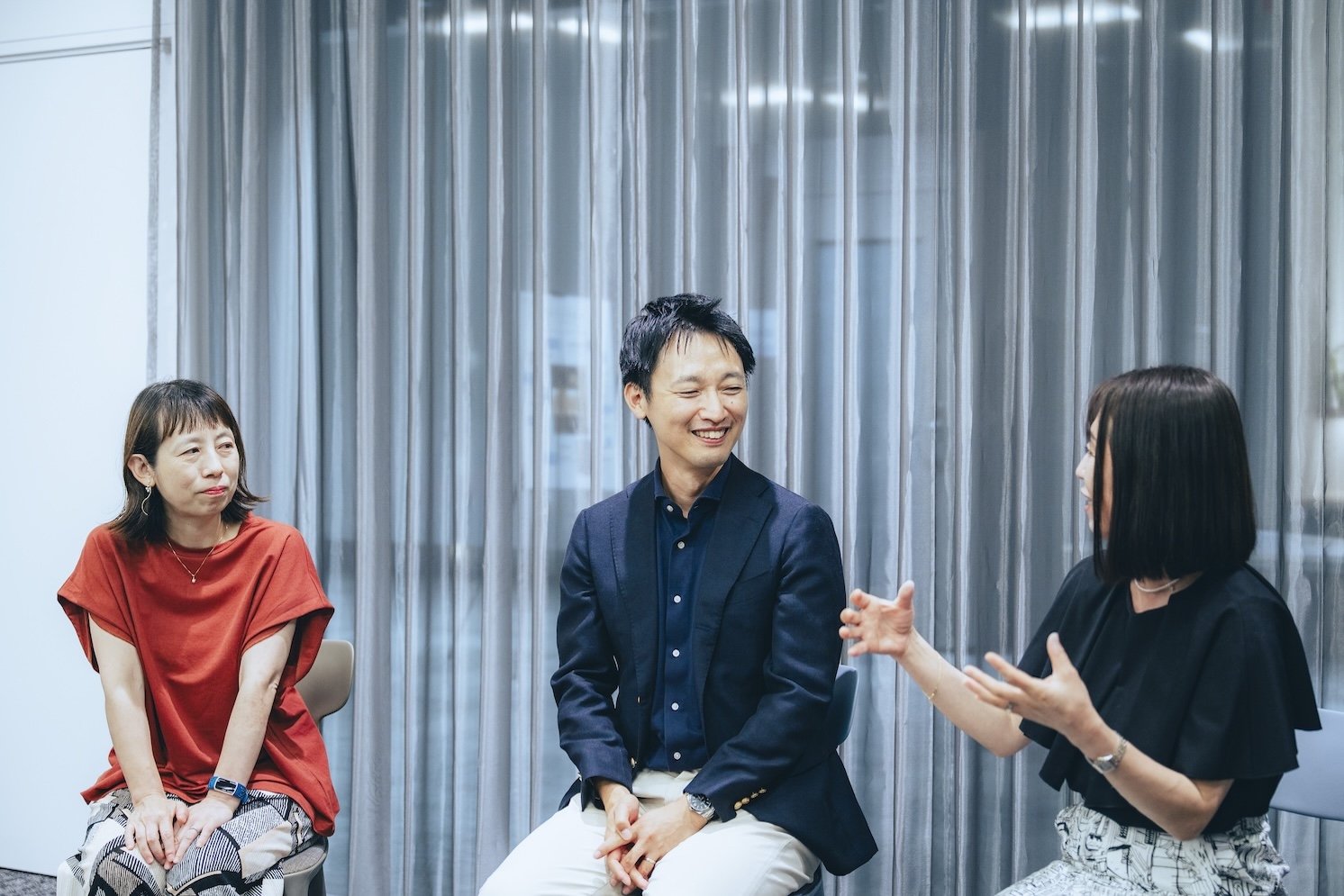 4社による座談会の様子 | Make New Magazine「未来の定番」をつくるために、パナソニックのリアルな姿を伝えるメディア