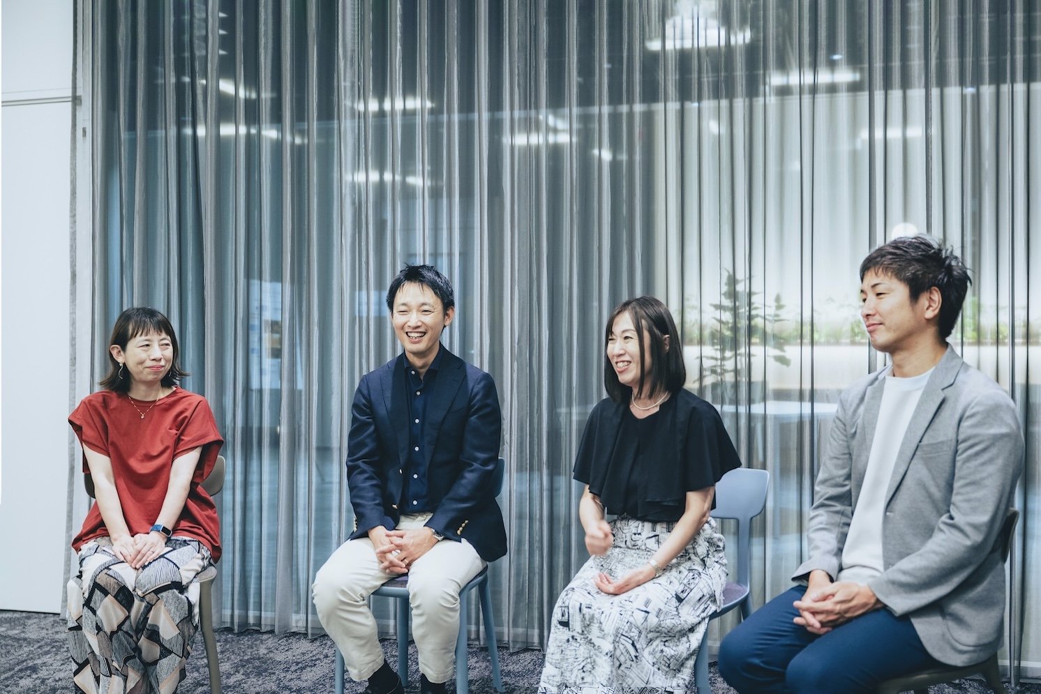 4社による座談会の様子 | Make New Magazine「未来の定番」をつくるために、パナソニックのリアルな姿を伝えるメディア